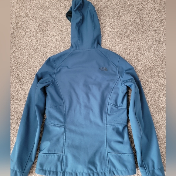 EUC! Teal Sherpa-Lined TNF Jacket - Picture 3 of 4